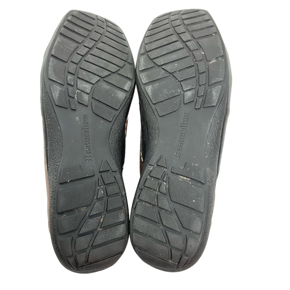 NATURALIZER FEDDRA Brown Tan Genuine Leather Lace Up Casual Shoes Comfort sz 9 N - Picture 14 of 15